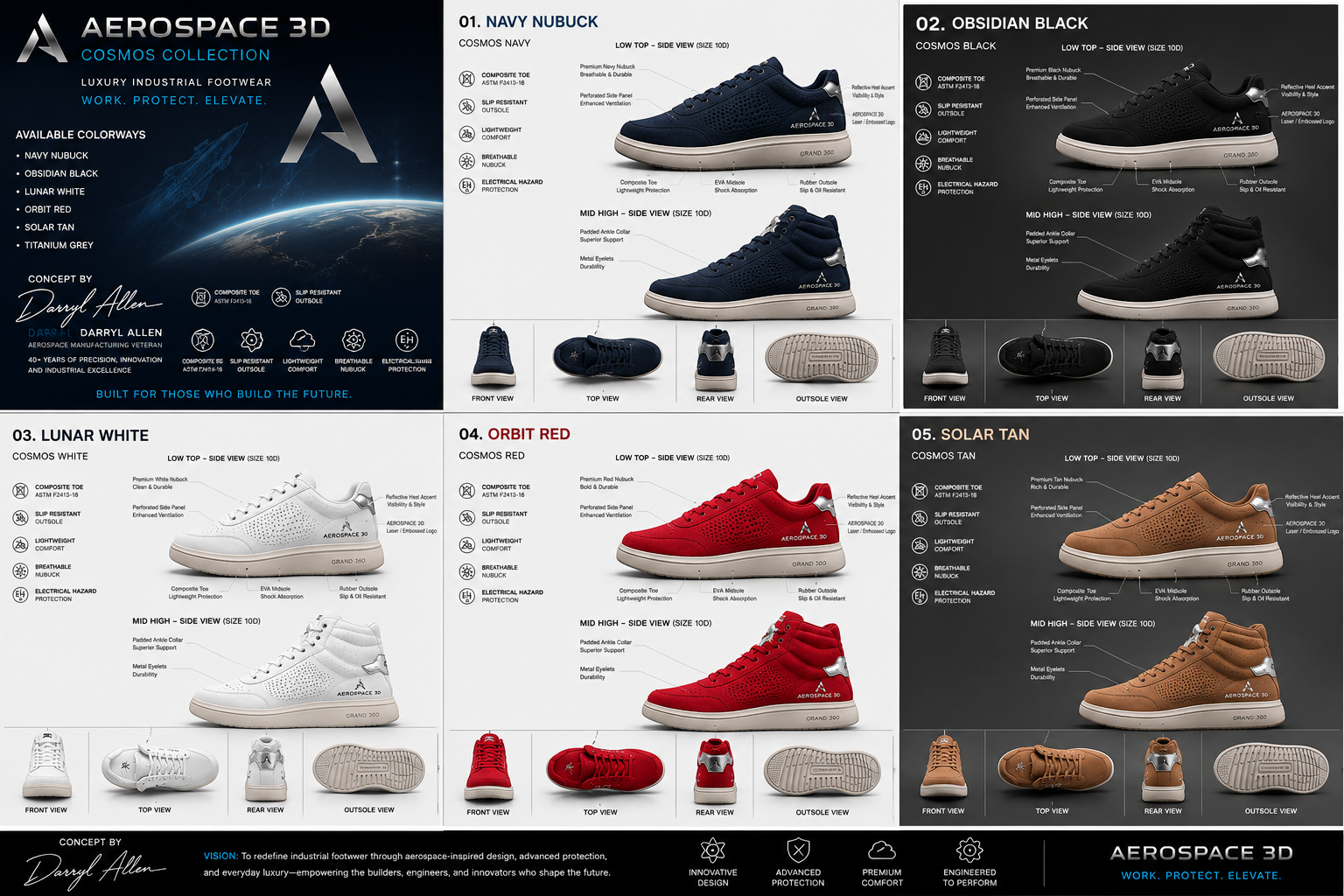 Navy Nubuck